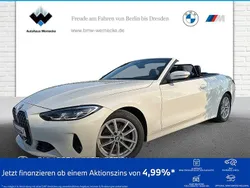 Alpinweiß uni Gebraucht 2022 BMW 420 Efficient Dynamics Cabrio | 37.440 € (Superpreis)