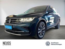 Nightshade blue metallic (metallic) Gebraucht 2023 VW Tiguan Elegance SUV | 34.840 € (Fairer Preis)