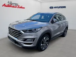 White sand metallic Gebraucht 2020 Hyundai Tucson Premium SUV | 27.900 € (Fairer Preis)