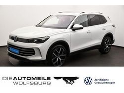 Oryxweiß perlmutteffekt Gebraucht 2024 VW Tiguan Elegance SUV | 47.990 € (Teuer)