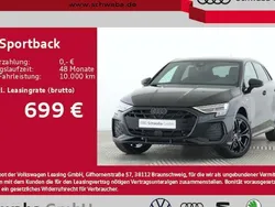 Schwarz Neu 2025 Audi A3 Sportback e-tron S-Line Limousine | 54.990 € (Teuer)