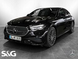 Metalliclack obsidianschwarz Gebraucht 2025 Mercedes E220 AMG Limousine | 69.890 €