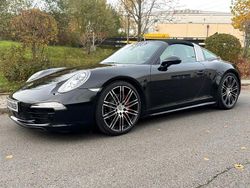 Tiefschwarz Gebraucht 2014 Porsche 911 Targa 4S Cabrio | 84.999 €