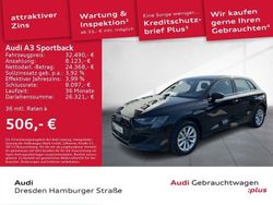 Schwarz Gebraucht 2025 Audi A3 Sportback Performance Kleinwagen | 32.490 € (Guter Preis)