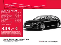 Brillantschwarz Gebraucht 2022 Audi A6 S-Line Kombi | 34.765 € (Guter Preis)