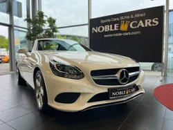 Polarweiss unilack Gebraucht 2017 Mercedes SLC200 Cabrio | 29.690 € (Etwas zu teuer)