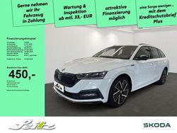 Moonweiss metallic Gebraucht 2022 Skoda Octavia SportLine Kombi | 30.599 € (Teuer)