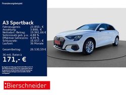 Ibisweiß Gebraucht 2024 Audi A3 Basis Limousine | 23.850 € (Guter Preis)