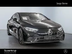 Schwarz Gebraucht 2024 Mercedes EQE300 AMG Limousine | 47.630 € (Fairer Preis)