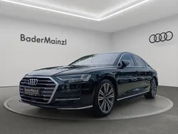 Mythosschwarz metallic Gebraucht 2021 Audi A8 Ambiente Limousine | 51.530 € (Superpreis)
