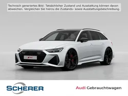 Gletscherweiß metallic Gebraucht 2024 Audi RS6 Performance Kombi | 127.500 € (Superpreis)
