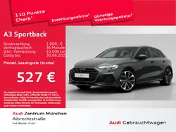 Grau Gebraucht 2025 Audi A3 Sportback Ambiente Limousine | 41.523 € (Teuer)