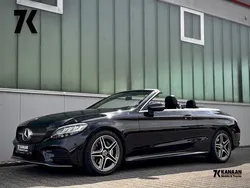 Schwarz Gebraucht 2021 Mercedes C180 AMG line Cabrio | 35.990 € (Guter Preis)