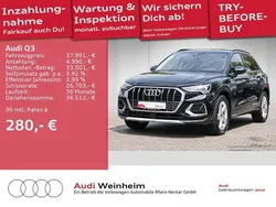 Mythosschwarz metallic Gebraucht 2024 Audi Q3 Advanced SUV | 37.991 € (Fairer Preis)