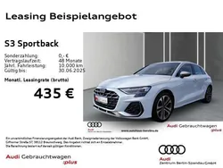 Gletscherweiß metallic Gebraucht 2024 Audi S3 Ambiente Limousine | 43.760 € (Fairer Preis)