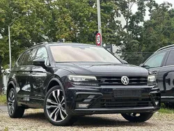 Schwarz Gebraucht 2020 VW Tiguan Allspace R-line SUV | 30.600 € (Fairer Preis)
