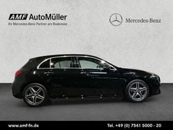 Lack kosmosschwarz Gebraucht 2024 Mercedes A200 AMG Line Premium Limousine | 32.985 € (Fairer Preis)