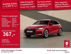 Progressivrot metallic Gebraucht 2024 Audi A3 Sportback Advanced Plus Limousine | 36.740 € (Fairer Preis)
