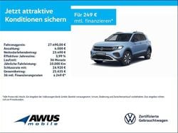 Blau Gebraucht 2025 VW T-Cross Goal SUV | 27.490 € (Guter Preis)