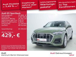 Distriktgrün metallic Gebraucht 2022 Audi Q5 Sportback Advanced SUV | 35.489 € (Guter Preis)
