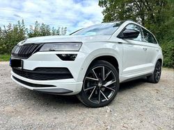 Weiß Gebraucht 2019 Skoda Karoq SportLine SUV | 23.500 € (Etwas zu teuer)
