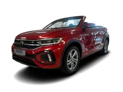 Rot Gebraucht 2024 VW T-Roc Cabriolet R-line Cabrio | 39.804 € (Etwas zu teuer)