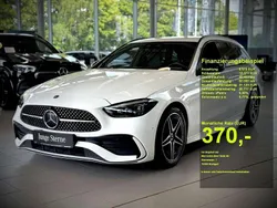 Weiß Gebraucht 2023 Mercedes C220 AMG Limousine | 32.990 € (Fairer Preis)