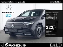 Kosmosschwarz metallic Gebraucht 2023 Mercedes EQA300 AMG SUV | 33.990 € (Guter Preis)