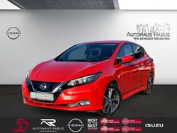 Rot Gebraucht 2021 Nissan Leaf N-Connecta Kleinwagen | 16.380 € (Fairer Preis)
