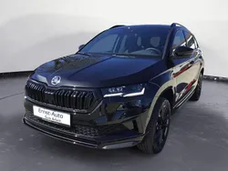 Schwarz Gebraucht 2025 Skoda Karoq SportLine SUV | 35.330 € (Fairer Preis)