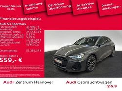 Grau (6y daytonagrau perleffekt) Gebraucht 2024 Audi S3 Ambiente Limousine | 43.991 € (Fairer Preis)