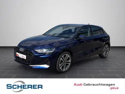Blau Gebraucht 2024 Audi A3 Sportback Advanced Plus Limousine | 34.999 € (Fairer Preis)