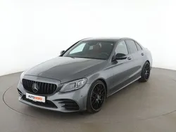 Grau Gebraucht 2019 Mercedes C400 AMG line Limousine | 32.120 € (Fairer Preis)