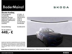 Raceblau metallic (metallic) Gebraucht 2023 Skoda Kodiaq RS SUV | 47.930 € (Etwas zu teuer)