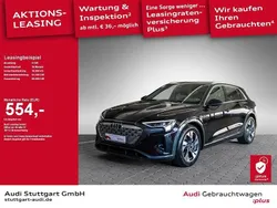 Mythosschwarz metallic Gebraucht 2024 Audi Q8 e-tron Advanced Plus SUV | 64.490 € (Teuer)