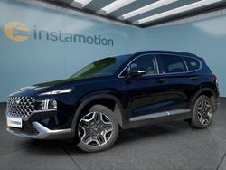Schwarz Gebraucht 2021 Hyundai Santa Fe SUV | 33.299 € (Fairer Preis)