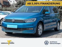 Blau Gebraucht 2021 VW Touran Highline Van / Kleinbus | 29.570 € (Fairer Preis)