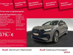 Grau Gebraucht 2022 Audi Q4 Sportback e-tron Sport SUV | 27.850 € (Fairer Preis)