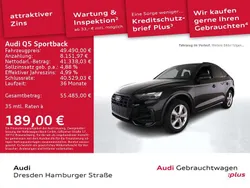 Mythosschwarz metallic Gebraucht 2025 Audi Q5 Advanced Plus SUV | 49.490 € (Superpreis)
