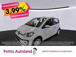 Weiß Gebraucht 2021 VW up! move up! Kleinwagen | 9.222 € (Fairer Preis)