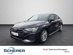 Mythosschwarz metallic (metallic) Gebraucht 2025 Audi A3 Ambiente Limousine | 35.790 € (Teuer)