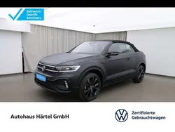 Deep black perleffekt, matt Gebraucht 2024 VW T-Roc Cabriolet R-line Edition Cabrio | 39.700 € (Etwas zu teuer)