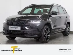 Schwarz Gebraucht 2021 Skoda Karoq SportLine SUV | 24.460 € (Fairer Preis)