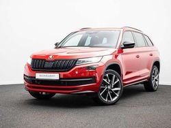 Velvet rot metallic Gebraucht 2020 Skoda Kodiaq SportLine SUV | 28.135 € (Guter Preis)