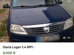 Blau Gebraucht 2009 Dacia Logan MCV Kombi | 1.000 € (Superpreis)