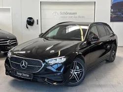 Schwarz Gebraucht 2024 Mercedes E220 AMG Limousine | 46.880 € (Superpreis)