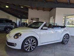 Pure white Gebraucht 2016 VW Beetle Exclusive Cabrio | 22.950 € (Teuer)