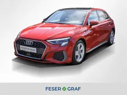 Tangorot metallic Gebraucht 2023 Audi A3 Sportback Ambiente Limousine | 28.890 € (Etwas zu teuer)