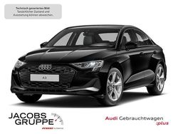 Mythosschwarz metallic Gebraucht 2025 Audi A3 Advanced Plus Limousine | 34.970 € (Teuer)