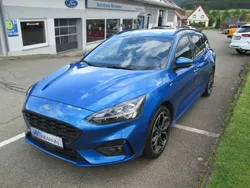 Dynamicblaumetallic Gebraucht 2020 Ford Focus ST-Line Kombi | 15.890 € (Fairer Preis)